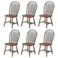 Solid Wood Traditional Dining Room Chair Matte Finish Windsor Back Side Chair Grey 6 Piece Set Clearhalo ' kitchen&dining_furn' 'Dining Chairs' 'Dining Tables & Seating' 'dining_chair' 'furn' 'furn_dining_chair' 'Furniture' 'furniture_dining_chair' 'Kitchen & Dining Furniture' 'kitchen' 3576353