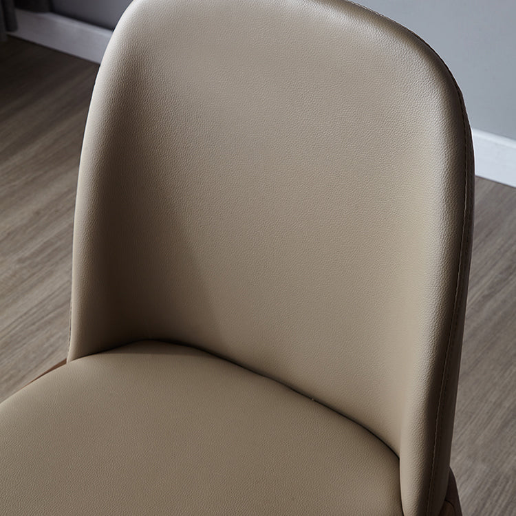 Industrial Dining Chair Solid Back Chair with 4 Wood Legs for Home Use Clearhalo ' kitchen&dining_furn' 'Dining Chairs' 'Dining Tables & Seating' 'dining_chair' 'furn' 'furn_dining_chair' 'Furniture' 'furniture_dining_chair' 'Kitchen & Dining Furniture' 'kitchen' 3576393