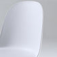 Nordic Dining Room Armless Chair Plastic Side Fabric Chair for Kitchen Clearhalo ' kitchen&dining_furn' 'Dining Chairs' 'Dining Tables & Seating' 'dining_chair' 'furn' 'furn_dining_chair' 'Furniture' 'furniture_dining_chair' 'Kitchen & Dining Furniture' 'kitchen' 3577286