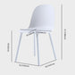 Nordic Dining Room Armless Chair Plastic Side Fabric Chair for Kitchen Clearhalo ' kitchen&dining_furn' 'Dining Chairs' 'Dining Tables & Seating' 'dining_chair' 'furn' 'furn_dining_chair' 'Furniture' 'furniture_dining_chair' 'Kitchen & Dining Furniture' 'kitchen' 3577294