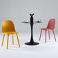 Nordic Dining Room Armless Chair Plastic Side Fabric Chair for Kitchen Clearhalo ' kitchen&dining_furn' 'Dining Chairs' 'Dining Tables & Seating' 'dining_chair' 'furn' 'furn_dining_chair' 'Furniture' 'furniture_dining_chair' 'Kitchen & Dining Furniture' 'kitchen' 3577296