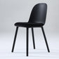 Nordic Dining Room Armless Chair Plastic Side Fabric Chair for Kitchen Matte Black 1 Piece Clearhalo ' kitchen&dining_furn' 'Dining Chairs' 'Dining Tables & Seating' 'dining_chair' 'furn' 'furn_dining_chair' 'Furniture' 'furniture_dining_chair' 'Kitchen & Dining Furniture' 'kitchen' 3577311