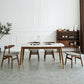 Modern Rectangle Sintered Stone Dining Table with Wooden Base White Dining Table for Restaurant Clearhalo ' dining_table' 'Dining Tables & Seating' 'Dining Tables' 'Furniture' 'furniture_dining_table' 'Kitchen & Dining Furniture' 'kitchen&dining_furn' 'kitchen' 'kitchen_dining_table' 3577367