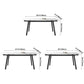 Sintered Stone Modern Dining Table Rectangle Extendable Table with 4 Legs Clearhalo ' dining_table' 'Dining Tables & Seating' 'Dining Tables' 'Furniture' 'furniture_dining_table' 'Kitchen & Dining Furniture' 'kitchen&dining_furn' 'kitchen' 'kitchen_dining_table' 3577434