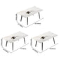 Sintered Stone White Dining Table Simplicity 4 Legs Table for Dining Room Clearhalo ' dining_table' 'Dining Tables & Seating' 'Dining Tables' 'Furniture' 'furniture_dining_table' 'Kitchen & Dining Furniture' 'kitchen&dining_furn' 'kitchen' 'kitchen_dining_table' 3577443
