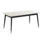 Modern Style Sintered Stone Dining Table White Rectangle Table with 4 Legs Clearhalo ' dining_table' 'Dining Tables & Seating' 'Dining Tables' 'furn' 'furn_dining_table' 'Furniture' 'furniture_dining_table' 'Kitchen & Dining Furniture' 'kitchen&dining_furn' 'kitchen' 'kitchen_dining_table' 3577530