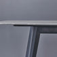 Minimalist Rectangle Sintered Stone Dining Table with Metal Base Dining Table for Restaurant Clearhalo ' dining_table' 'Dining Tables & Seating' 'Dining Tables' 'Furniture' 'furniture_dining_table' 'Kitchen & Dining Furniture' 'kitchen&dining_furn' 'kitchen' 'kitchen_dining_table' 3577572