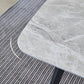 Minimalist Rectangle Sintered Stone Dining Table with Metal Base Dining Table for Restaurant Clearhalo ' dining_table' 'Dining Tables & Seating' 'Dining Tables' 'Furniture' 'furniture_dining_table' 'Kitchen & Dining Furniture' 'kitchen&dining_furn' 'kitchen' 'kitchen_dining_table' 3577574