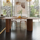 Contemporary Dining Table Solid Wood Table with 3 Legs for Dining Room Clearhalo ' dining_table' 'Dining Tables & Seating' 'Dining Tables' 'Furniture' 'furniture_dining_table' 'Kitchen & Dining Furniture' 'kitchen&dining_furn' 'kitchen' 'kitchen_dining_table' 3577712