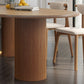 Contemporary Dining Table Solid Wood Table with 3 Legs for Dining Room Clearhalo ' dining_table' 'Dining Tables & Seating' 'Dining Tables' 'Furniture' 'furniture_dining_table' 'Kitchen & Dining Furniture' 'kitchen&dining_furn' 'kitchen' 'kitchen_dining_table' 3577717