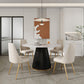 Round Sintered Stone White Dining Table Simplicity Pedestal Table for Dining Room Clearhalo ' dining_table' 'Dining Tables & Seating' 'Dining Tables' 'Furniture' 'furniture_dining_table' 'Kitchen & Dining Furniture' 'kitchen&dining_furn' 'kitchen' 'kitchen_dining_table' 3577777