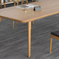 Modern Rectangle Pine Solid Wood Table 4 Legs Home Kitchen Dinner Furniture Clearhalo ' dining_table' 'Dining Tables & Seating' 'Dining Tables' 'Furniture' 'furniture_dining_table' 'Kitchen & Dining Furniture' 'kitchen&dining_furn' 'kitchen' 'kitchen_dining_table' 3577797