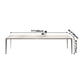 Contemporary Dining Table Sintered Stone Dining Table with 4 Metal Legs for Dining Room Clearhalo ' dining_table' 'Dining Tables & Seating' 'Dining Tables' 'Furniture' 'furniture_dining_table' 'Kitchen & Dining Furniture' 'kitchen&dining_furn' 'kitchen' 'kitchen_dining_table' 3577848