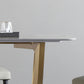 Metal Modern Rectangle Dining Table Sintered Stone Table for Dining Room Clearhalo ' dining_table' 'Dining Tables & Seating' 'Dining Tables' 'Furniture' 'furniture_dining_table' 'Kitchen & Dining Furniture' 'kitchen&dining_furn' 'kitchen' 'kitchen_dining_table' 3577875