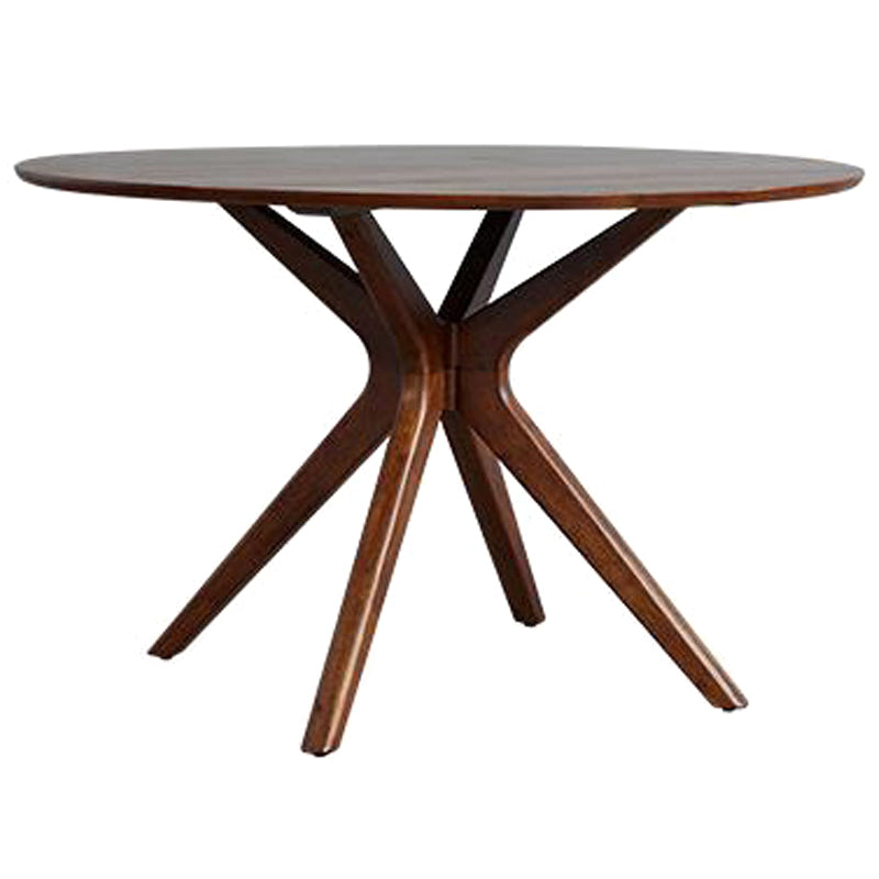 Contemporary Round Dining Table Pine Solid Wood Pedestal Table for Dining Room Kitchen Table Clearhalo ' dining_table' 'Dining Tables & Seating' 'Dining Tables' 'Furniture' 'furniture_dining_table' 'Kitchen & Dining Furniture' 'kitchen&dining_furn' 'kitchen' 'kitchen_dining_table' 3577967