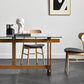 Trestle Table Clear Tempered Glass Dining Table Rectangle for Dining Room Home Clearhalo ' dining_table' 'Dining Tables & Seating' 'Dining Tables' 'Furniture' 'furniture_dining_table' 'Kitchen & Dining Furniture' 'kitchen&dining_furn' 'kitchen' 'kitchen_dining_table' 3578029