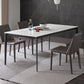Modern Style Sintered Stone Dining Table White Rectangle Table with 4 Legs for Kitchen Clearhalo ' dining_table' 'Dining Tables & Seating' 'Dining Tables' 'Furniture' 'furniture_dining_table' 'Kitchen & Dining Furniture' 'kitchen&dining_furn' 'kitchen' 'kitchen_dining_table' 3578088