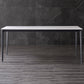 Modern Style Sintered Stone Dining Table White Rectangle Table with 4 Legs for Kitchen Clearhalo ' dining_table' 'Dining Tables & Seating' 'Dining Tables' 'Furniture' 'furniture_dining_table' 'Kitchen & Dining Furniture' 'kitchen&dining_furn' 'kitchen' 'kitchen_dining_table' 3578097