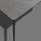 Metal Modern Rectangle Table Sintered Stone Table for Dining Room and Kitchen Clearhalo ' dining_table' 'Dining Tables & Seating' 'Dining Tables' 'Furniture' 'furniture_dining_table' 'Kitchen & Dining Furniture' 'kitchen&dining_furn' 'kitchen' 'kitchen_dining_table' 3578116