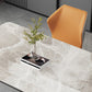 Sintered Stone Two-Color Dining Table Simplicity 4 Legs Table for Dining Room Clearhalo ' dining_table' 'Dining Tables & Seating' 'Dining Tables' 'Furniture' 'furniture_dining_table' 'Kitchen & Dining Furniture' 'kitchen&dining_furn' 'kitchen' 'kitchen_dining_table' 3578185