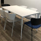 Rectangle Sintered Stone White Dining Table Simplicity 4 Legs Table for Dining Room Clearhalo ' dining_table' 'Dining Tables & Seating' 'Dining Tables' 'Furniture' 'furniture_dining_table' 'Kitchen & Dining Furniture' 'kitchen&dining_furn' 'kitchen' 'kitchen_dining_table' 3578194
