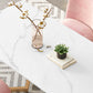 Modern White Kitchen Dining Table Sintered Stone Rectangle Shape Dining Table with Double Pedestal Clearhalo ' dining_table' 'Dining Tables & Seating' 'Dining Tables' 'Furniture' 'furniture_dining_table' 'Kitchen & Dining Furniture' 'kitchen&dining_furn' 'kitchen' 'kitchen_dining_table' 3578301