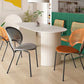 Solid Wood Contemporary Free Form Dining Table Marble Top Table for Dining Room Clearhalo ' dining_table' 'Dining Tables & Seating' 'Dining Tables' 'Furniture' 'furniture_dining_table' 'Kitchen & Dining Furniture' 'kitchen&dining_furn' 'kitchen' 'kitchen_dining_table' 3578447