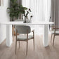 Solid Wood Contemporary Free Form Dining Table Marble Top Table for Dining Room Clearhalo ' dining_table' 'Dining Tables & Seating' 'Dining Tables' 'Furniture' 'furniture_dining_table' 'Kitchen & Dining Furniture' 'kitchen&dining_furn' 'kitchen' 'kitchen_dining_table' 3578450