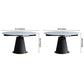 Modern Style Sintered Stone Dining Table White Round Table with Pedestal Clearhalo ' dining_table' 'Dining Tables & Seating' 'Dining Tables' 'Furniture' 'furniture_dining_table' 'Kitchen & Dining Furniture' 'kitchen&dining_furn' 'kitchen' 'kitchen_dining_table' 3578529