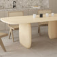 Solid Wood Rectangle Dining Table Modern Contemporary Kitchen Wood Table with 3 Legs Clearhalo ' dining_table' 'Dining Tables & Seating' 'Dining Tables' 'furn' 'furn_dining_table' 'Furniture' 'furniture_dining_table' 'Kitchen & Dining Furniture' 'kitchen&dining_furn' 'kitchen' 'kitchen_dining_table' 3578571