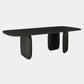 Solid Wood Rectangle Dining Table Modern Contemporary Kitchen Wood Table with 3 Legs Clearhalo ' dining_table' 'Dining Tables & Seating' 'Dining Tables' 'furn' 'furn_dining_table' 'Furniture' 'furniture_dining_table' 'Kitchen & Dining Furniture' 'kitchen&dining_furn' 'kitchen' 'kitchen_dining_table' 3578574