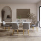 Contemporary Oval Dining Table Sintered Stone Dining Table with 4 Metal Legs for Dining Room Clearhalo ' dining_table' 'Dining Tables & Seating' 'Dining Tables' 'Furniture' 'furniture_dining_table' 'Kitchen & Dining Furniture' 'kitchen&dining_furn' 'kitchen' 'kitchen_dining_table' 3578640