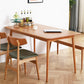 Contemporary Style Rectangle Dining Table Solid Wood Table with 4-foot Clearhalo ' dining_table' 'Dining Tables & Seating' 'Dining Tables' 'furn' 'furn_dining_table' 'Furniture' 'furniture_dining_table' 'Kitchen & Dining Furniture' 'kitchen&dining_furn' 'kitchen' 'kitchen_dining_table' 3578681