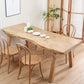 Rectangle Solid Wood Dining Table Simplicity 4 Legs Table for Dining Room Clearhalo ' dining_table' 'Dining Tables & Seating' 'Dining Tables' 'furn' 'furn_dining_table' 'Furniture' 'furniture_dining_table' 'Kitchen & Dining Furniture' 'kitchen&dining_furn' 'kitchen' 'kitchen_dining_table' 3578719