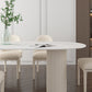 Metal Modern Oval Dining Table Sintered Stone Table for Dining Room and Kitchen Clearhalo ' dining_table' 'Dining Tables & Seating' 'Dining Tables' 'furn' 'furn_dining_table' 'Furniture' 'furniture_dining_table' 'Kitchen & Dining Furniture' 'kitchen&dining_furn' 'kitchen' 'kitchen_dining_table' 3578750