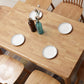 Contemporary Rectangle Dining Table Rubberwood Solid Wood Table with 4 Legs Clearhalo ' dining_table' 'Dining Tables & Seating' 'Dining Tables' 'furn' 'furn_dining_table' 'Furniture' 'furniture_dining_table' 'Kitchen & Dining Furniture' 'kitchen&dining_furn' 'kitchen' 'kitchen_dining_table' 3578757