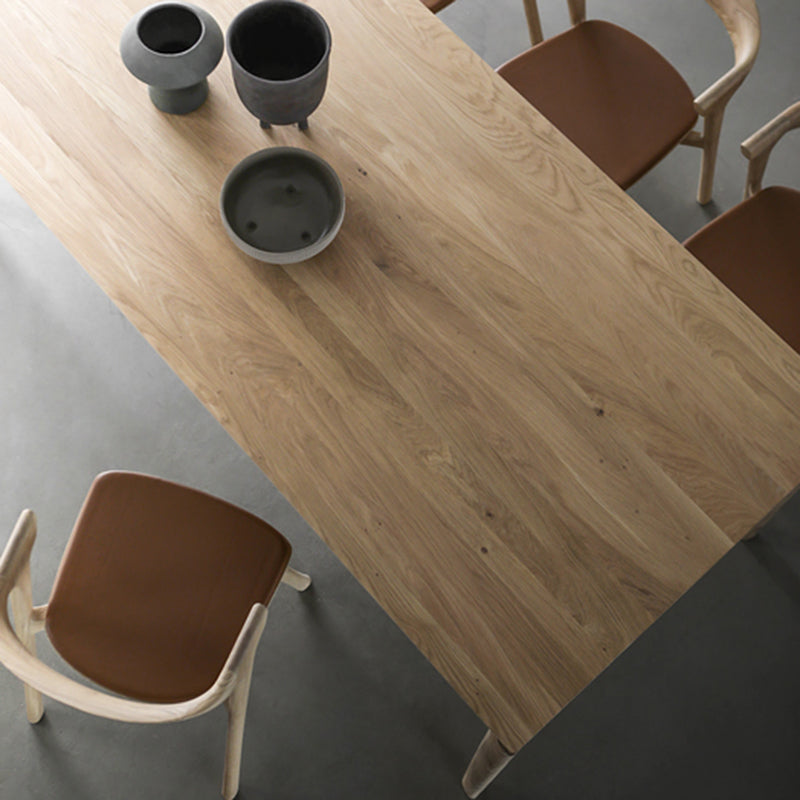 Rectangle 4-foot Home Furniture Solid Wood Dining Table for Dining Room Clearhalo ' dining_table' 'Dining Tables & Seating' 'Dining Tables' 'furn' 'furn_dining_table' 'Furniture' 'furniture_dining_table' 'Kitchen & Dining Furniture' 'kitchen&dining_furn' 'kitchen' 'kitchen_dining_table' 3578781
