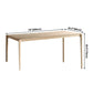 Rectangle 4-foot Home Furniture Solid Wood Dining Table for Dining Room Clearhalo ' dining_table' 'Dining Tables & Seating' 'Dining Tables' 'furn' 'furn_dining_table' 'Furniture' 'furniture_dining_table' 'Kitchen & Dining Furniture' 'kitchen&dining_furn' 'kitchen' 'kitchen_dining_table' 3578784