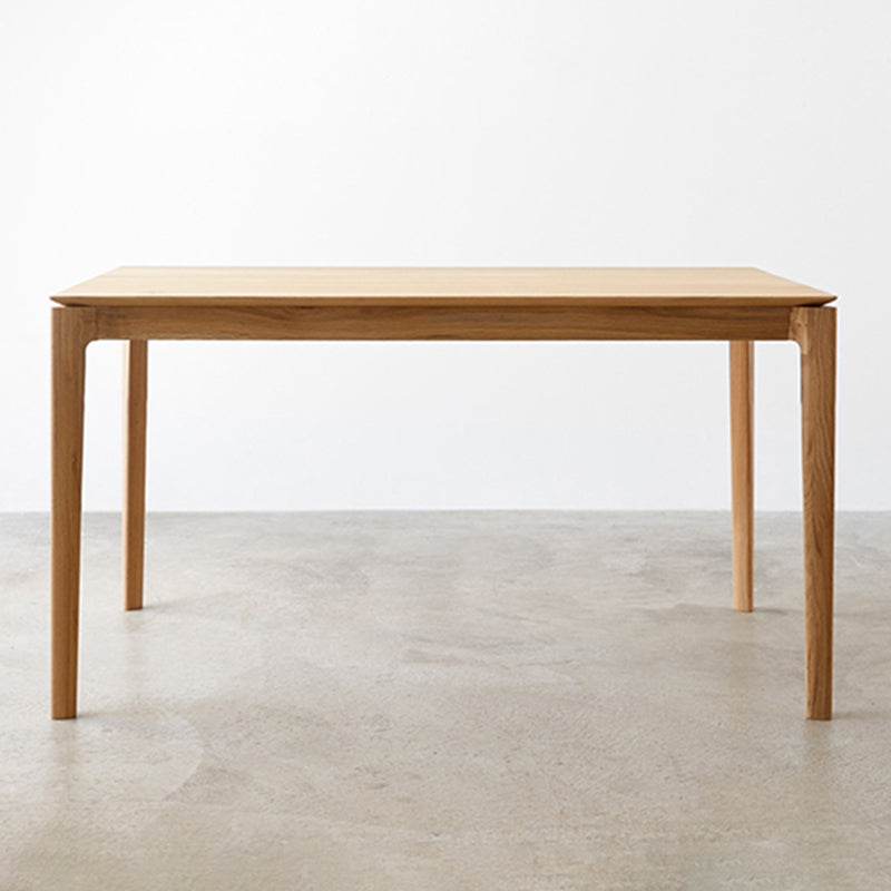 Rectangle 4-foot Home Furniture Solid Wood Dining Table for Dining Room Clearhalo ' dining_table' 'Dining Tables & Seating' 'Dining Tables' 'furn' 'furn_dining_table' 'Furniture' 'furniture_dining_table' 'Kitchen & Dining Furniture' 'kitchen&dining_furn' 'kitchen' 'kitchen_dining_table' 3578785