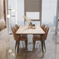 Rectangle Shape Dining Table Sintered Stone Table Modern Style with 4 Legs Clearhalo ' dining_table' 'Dining Tables & Seating' 'Dining Tables' 'furn' 'furn_dining_table' 'Furniture' 'furniture_dining_table' 'Kitchen & Dining Furniture' 'kitchen&dining_furn' 'kitchen' 'kitchen_dining_table' 3578813