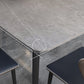 Metal Modern Rectangular Table Sintered Stone Table for Dining Room and Kitchen Clearhalo ' dining_table' 'Dining Tables & Seating' 'Dining Tables' 'furn' 'furn_dining_table' 'Furniture' 'furniture_dining_table' 'Kitchen & Dining Furniture' 'kitchen&dining_furn' 'kitchen' 'kitchen_dining_table' 3578821