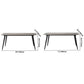 Metal Modern Rectangular Table Sintered Stone Table for Dining Room and Kitchen Clearhalo ' dining_table' 'Dining Tables & Seating' 'Dining Tables' 'furn' 'furn_dining_table' 'Furniture' 'furniture_dining_table' 'Kitchen & Dining Furniture' 'kitchen&dining_furn' 'kitchen' 'kitchen_dining_table' 3578825