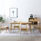 Rectangle White Oak Solid Wood Table Modern Dining Table with 4 Legs for Restaurant Clearhalo ' dining_table' 'Dining Tables & Seating' 'Dining Tables' 'furn' 'furn_dining_table' 'Furniture' 'furniture_dining_table' 'Kitchen & Dining Furniture' 'kitchen&dining_furn' 'kitchen' 'kitchen_dining_table' 3578872