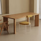 Solid Wood Rectangle Dining Table Modern Contemporary Kitchen Wood Table with 4 Legs Clearhalo ' dining_table' 'Dining Tables & Seating' 'Dining Tables' 'furn' 'furn_dining_table' 'Furniture' 'furniture_dining_table' 'Kitchen & Dining Furniture' 'kitchen&dining_furn' 'kitchen' 'kitchen_dining_table' 3578876