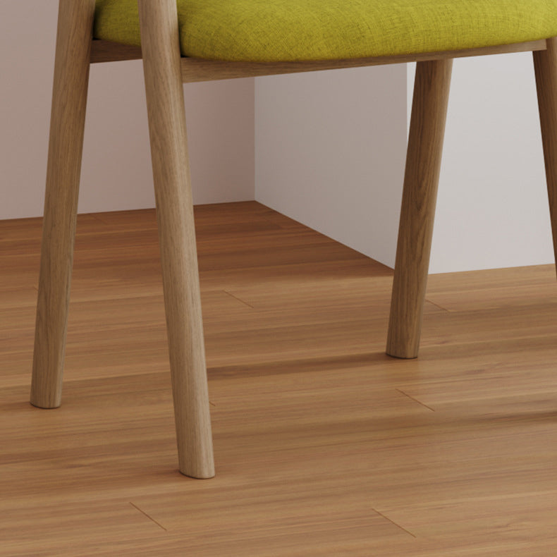 Home Nordric Arm Chair Open Back Wood Stackable Dining Room Chair with Sponge cushion Clearhalo ' kitchen&dining_furn' 'Dining Chairs' 'Dining Tables & Seating' 'dining_chair' 'furn' 'furn_dining_chair' 'Furniture' 'furniture_dining_chair' 'Kitchen & Dining Furniture' 'kitchen' 3582262