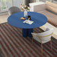 Round Dining Dinette Table Simplicity Style Tripod Base Home Furniture Clearhalo ' dining_table' 'Dining Tables & Seating' 'Dining Tables' 'furn' 'furn_dining_table' 'Furniture' 'furniture_dining_table' 'Kitchen & Dining Furniture' 'kitchen&dining_furn' 'kitchen' 'kitchen_dining_table' 3582323