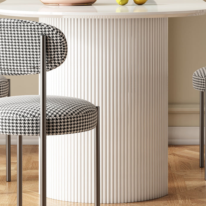 Irregular Sintered Stone Dining Table Modern Island Table with Double Pedestal Clearhalo ' dining_table' 'Dining Tables & Seating' 'Dining Tables' 'furn' 'furn_dining_table' 'Furniture' 'furniture_dining_table' 'Kitchen & Dining Furniture' 'kitchen&dining_furn' 'kitchen' 'kitchen_dining_table' 3582365