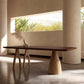 Rectangle Pine Solid Wood Table Modern Dining Table with 3 Legs for Restaurant Living Room Clearhalo ' dining_table' 'Dining Tables & Seating' 'Dining Tables' 'furn' 'furn_dining_table' 'Furniture' 'furniture_dining_table' 'Kitchen & Dining Furniture' 'kitchen&dining_furn' 'kitchen' 'kitchen_dining_table' 3582416
