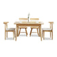 Modern Rubberwood Rectangular Dining Table Solid Wood Table in Wood Color Clearhalo ' dining_table' 'Dining Tables & Seating' 'Dining Tables' 'furn' 'furn_dining_table' 'Furniture' 'furniture_dining_table' 'Kitchen & Dining Furniture' 'kitchen&dining_furn' 'kitchen' 'kitchen_dining_table' 3582429