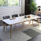 Rectangle Pine Solid Wood Table Modern Dining Table with 4 Legs for Restaurant Clearhalo ' dining_table' 'Dining Tables & Seating' 'Dining Tables' 'furn' 'furn_dining_table' 'Furniture' 'furniture_dining_table' 'Kitchen & Dining Furniture' 'kitchen&dining_furn' 'kitchen' 'kitchen_dining_table' 3582446
